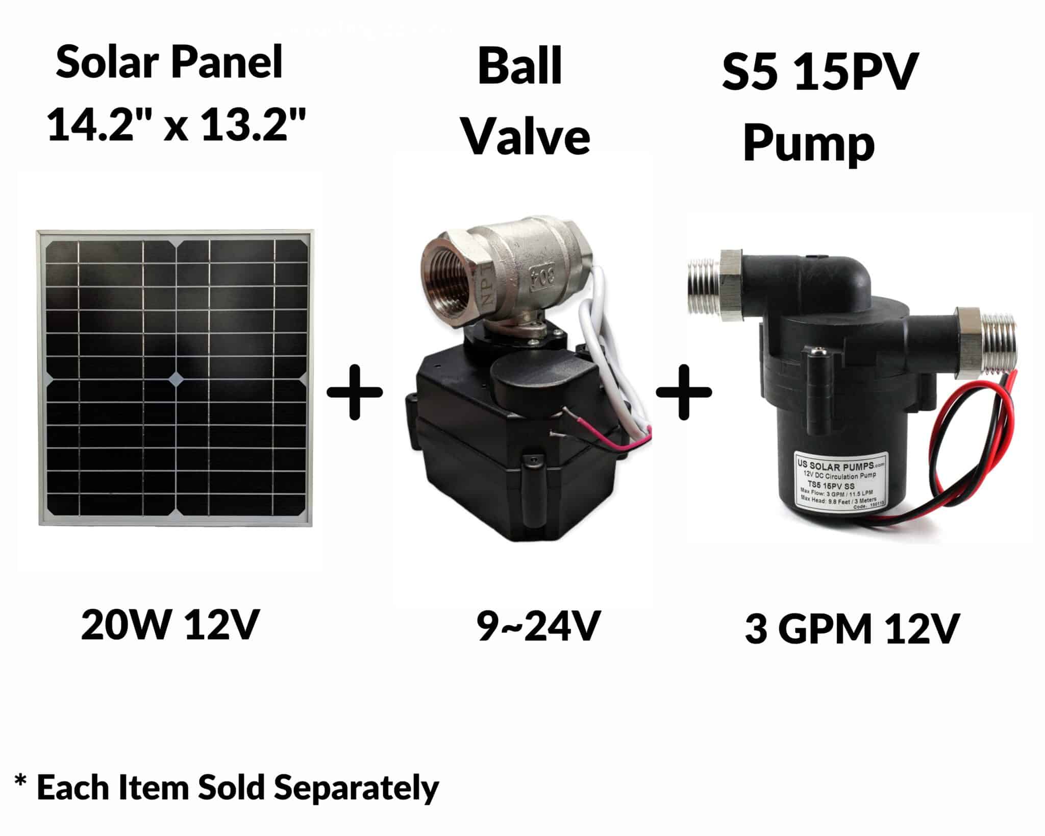 S5 Solar Hot Water Pump US Solar Pumps
