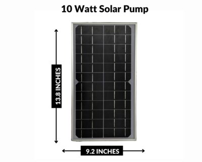 10-Watt 12V Solar Panel