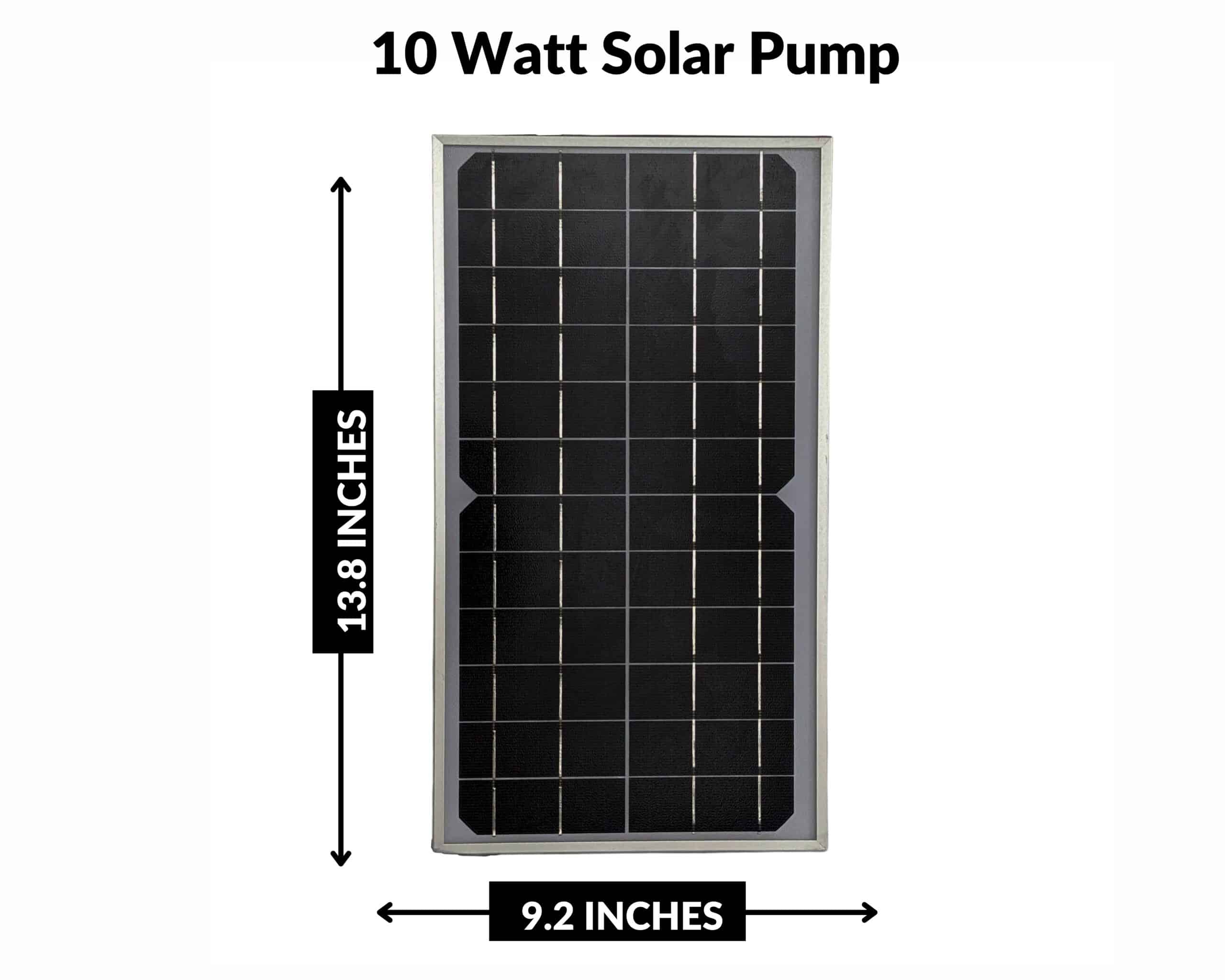 12V 10-Watt Solar Panels