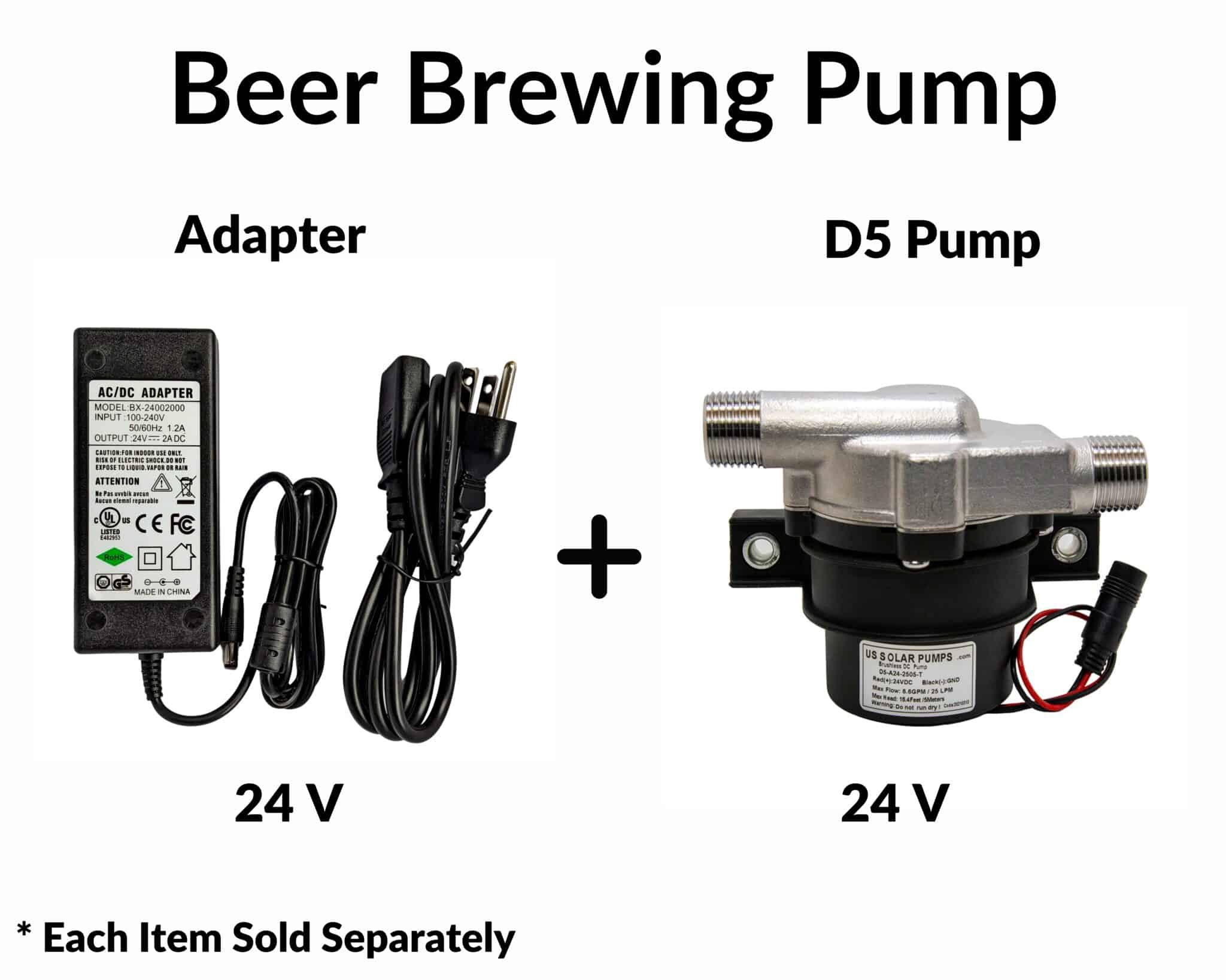 D5 Beer Brewing Pump Worldwide Shipping US Solar Pumps