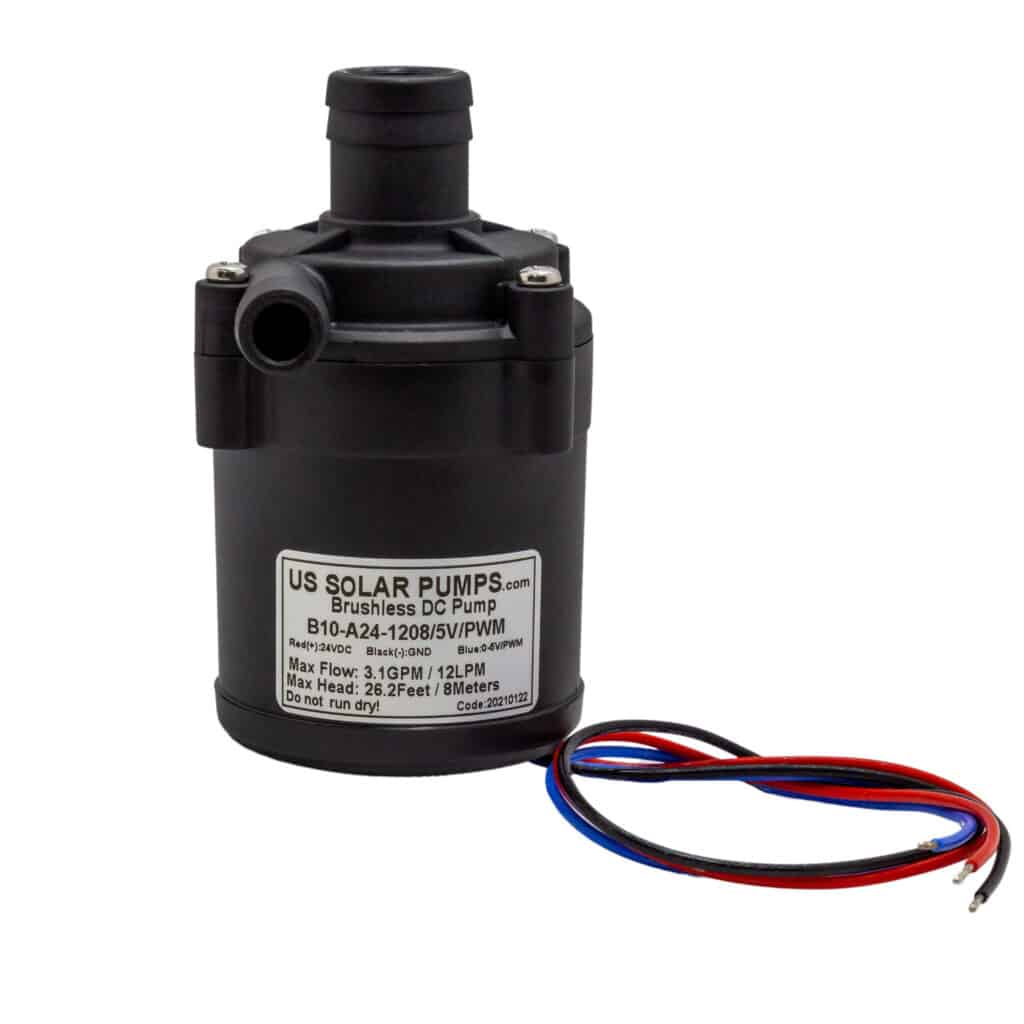 B10A 24V 9L PWM Circulating Pump - replacement water pump for chili cube - cube sleep system - replacement pump - chilipad replacement pump