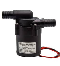 S5B 24V 5V PWM Hot Water Pump with barbed fittings