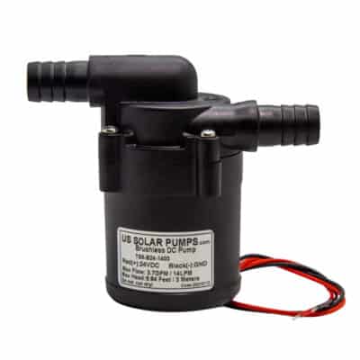 S5B 5V PWM Hot Water Pump with barbed fittings